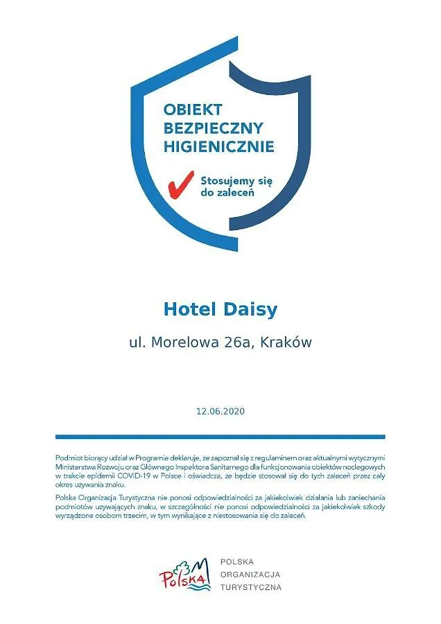 Hotel Daisy Budget 克拉科夫